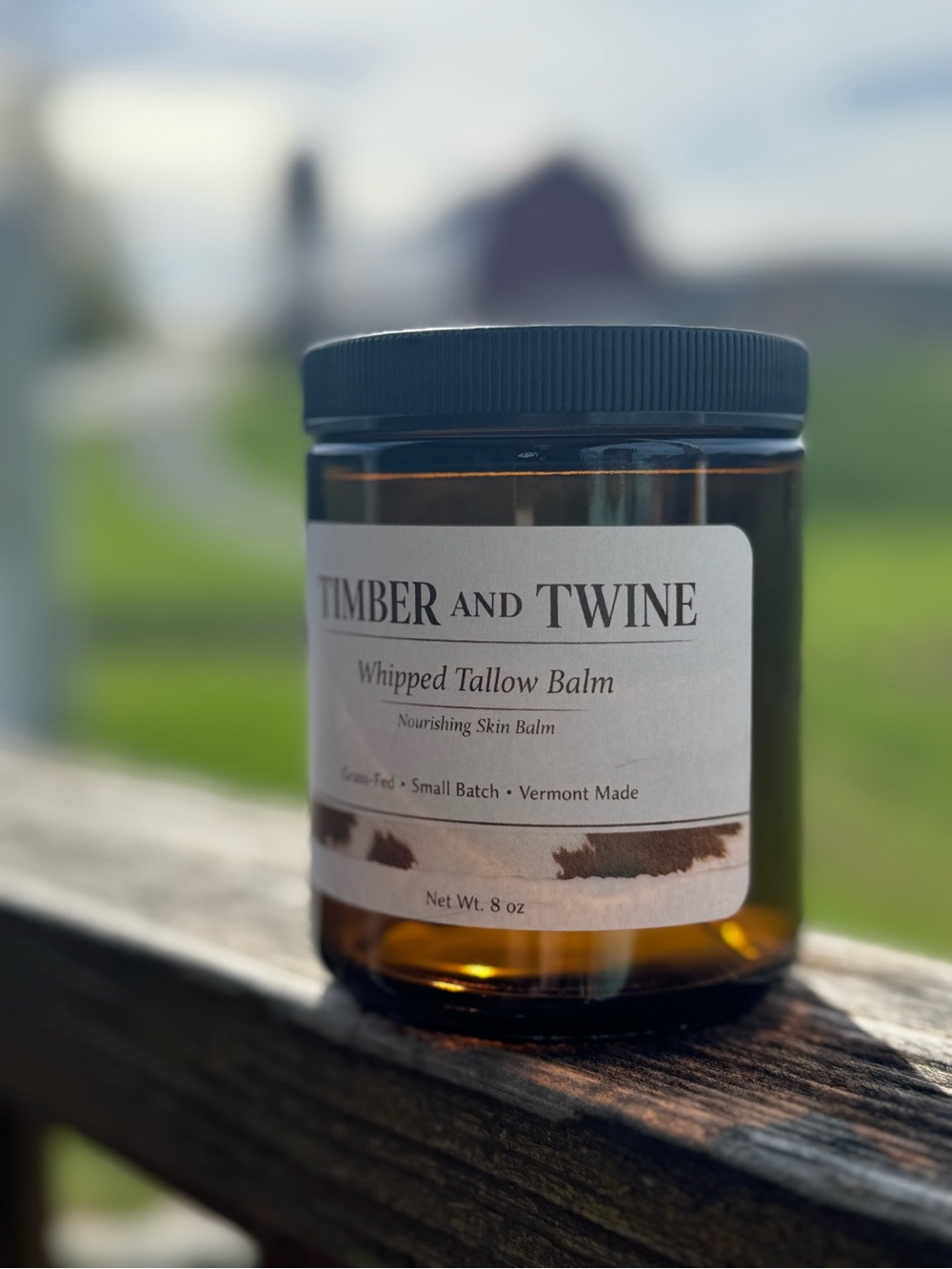 Whipped Tallow Balm — Amber Jar